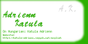 adrienn katula business card